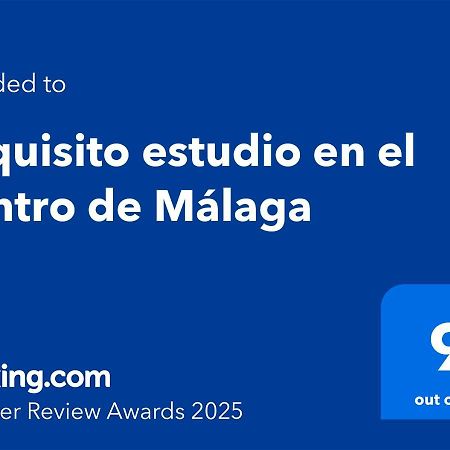 Exquisito Estudio En El Centro De マラガ エクステリア 写真